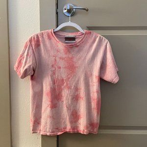 Urban Outfitters Tie Dye Pink Tee